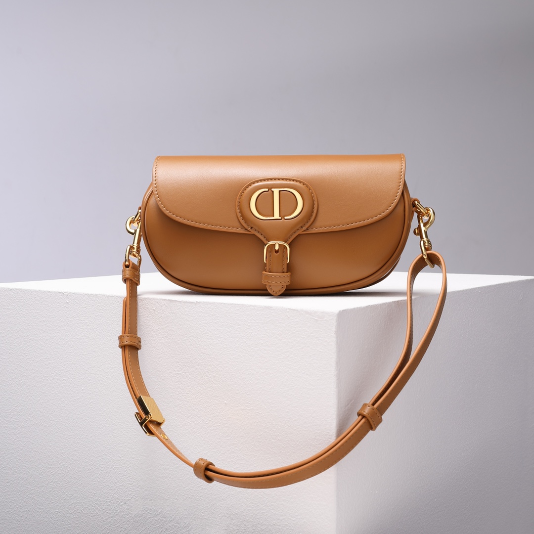 Dior Bobby East-West Bag Caramel Box Calfskin